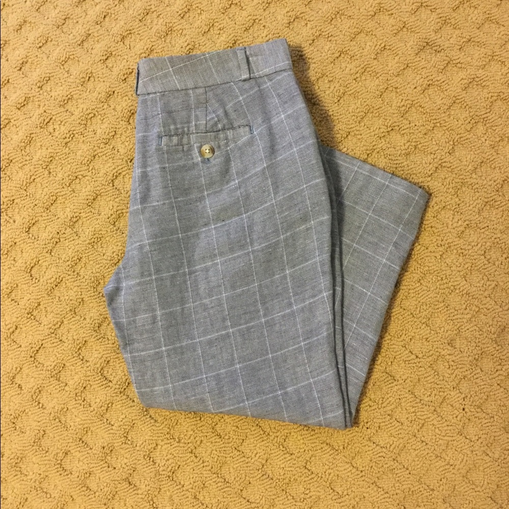 Avery Linen Ankle Pants